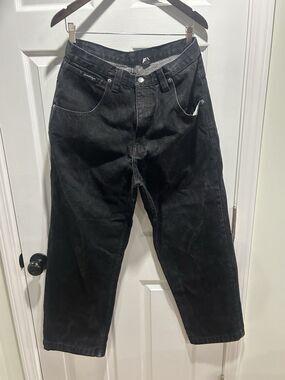 Vintage Y2K Garment Stage Black Jeans Made in USA Men’s Size 34 Denim Pants
